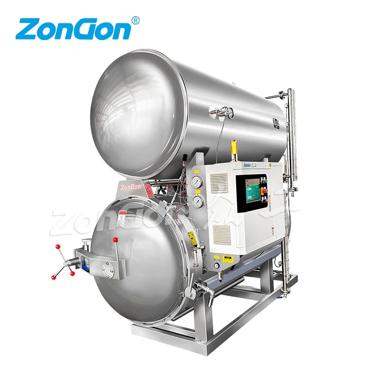 vacuum pouch corn water immersion retort